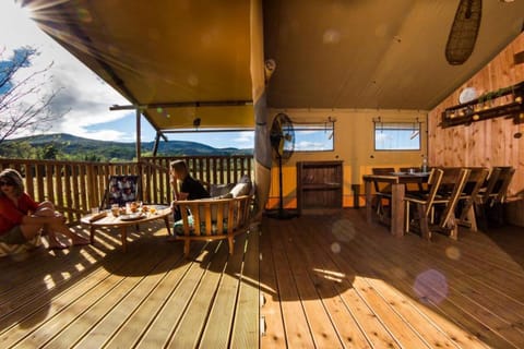Patio, Natural landscape, Dining area