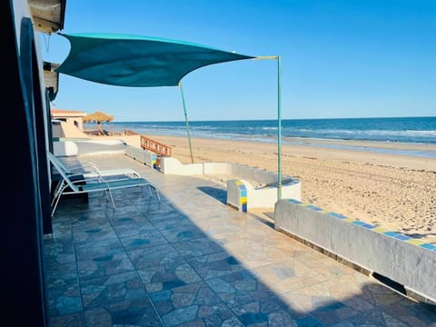 Natural landscape, View (from property/room), Balcony/Terrace, Beach, Sea view