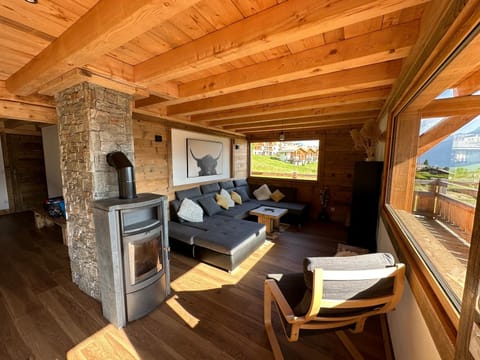 Chalet vue Mont Blanc avec jacuzzi extérieur Apartment in Combloux