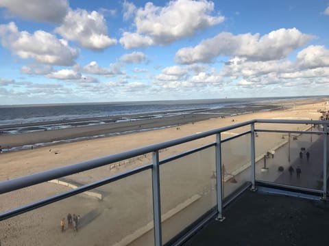 Golf 0401 seafront apartment with balcony Condo in De Haan