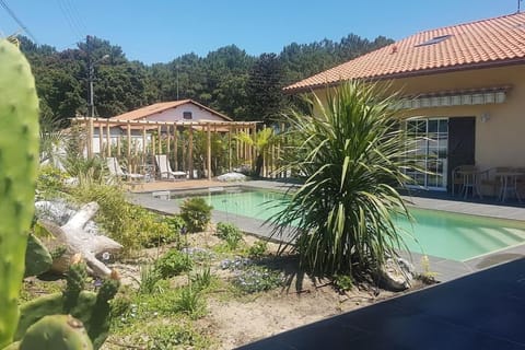 Cosy villa with pool near ocean Villa in Labenne