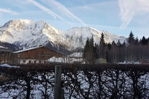 Mon refuge face au Mont Blanc Apartment in Saint-Gervais-Bains