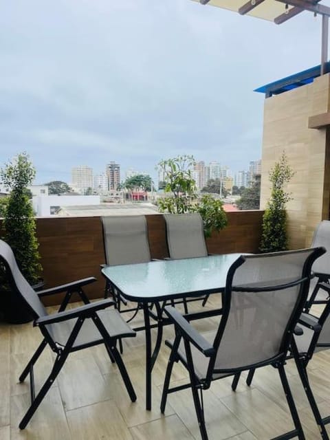 Patio, Day, View (from property/room), Balcony/Terrace, Living room, Seating area