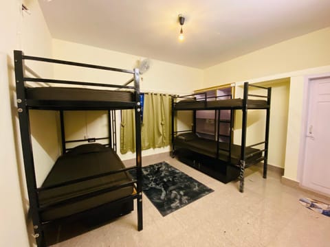 Bed, Bedroom, bunk bed, wardrobe