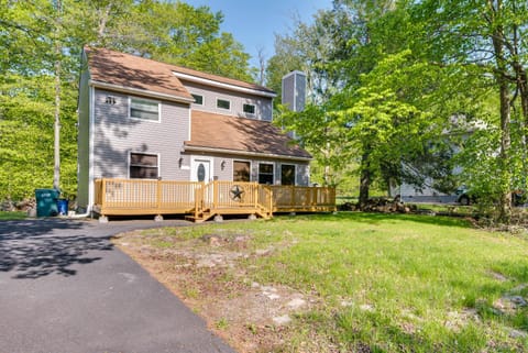 Poconos Vacation Rental with Pool and Beach Access! House in Coolbaugh Township