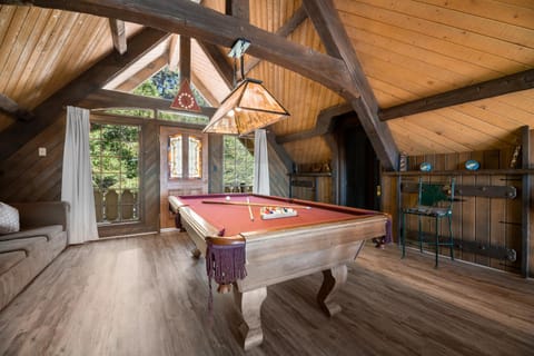 Alpine Lakefront - Lakefront cabin and all the amenities really fun from the pool table and spa House in Big Bear