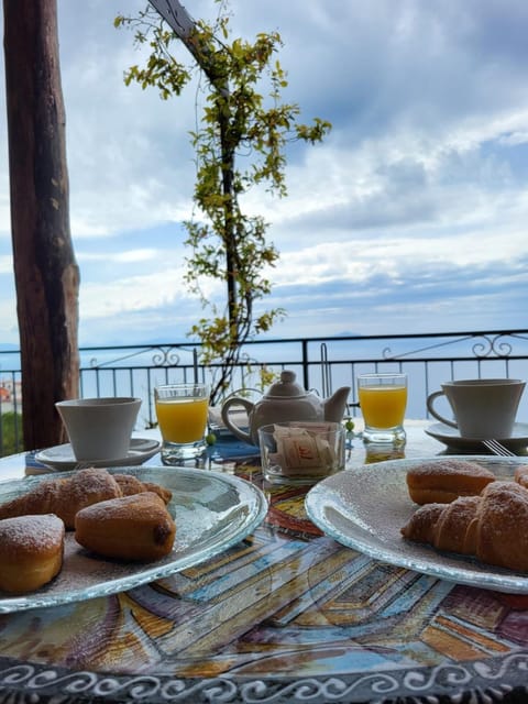 View (from property/room), Balcony/Terrace, Food, Breakfast