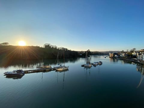 River view, Sunset