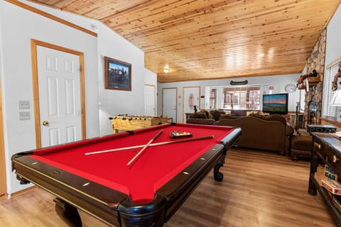 Billiard, Game Room, TV and multimedia