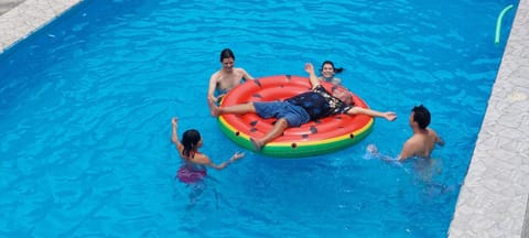 People, Natural landscape, Swimming pool, group of guests, Family