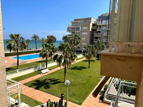 Patio, Garden, View (from property/room), Pool view, Sea view, Swimming pool