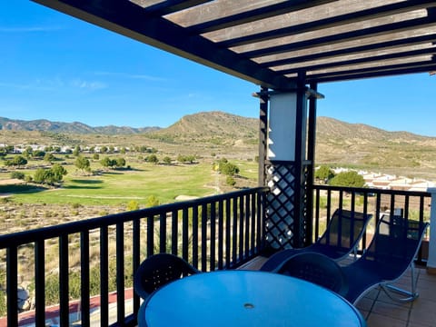 Patio, Day, Natural landscape, View (from property/room), Balcony/Terrace, Seating area, Dining area, Mountain view