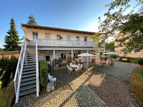 Property building, Patio, Balcony/Terrace, Sunset