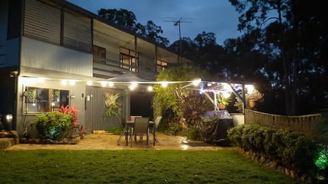 Night, Balcony/Terrace, Garden view