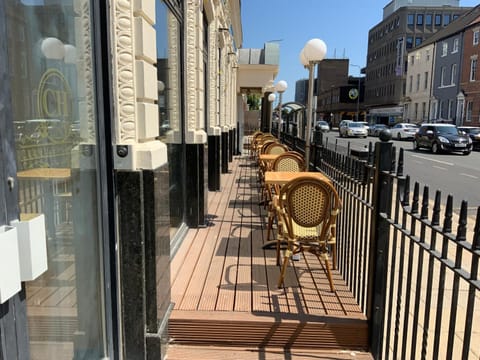 Property building, Day, View (from property/room), Balcony/Terrace, Street view