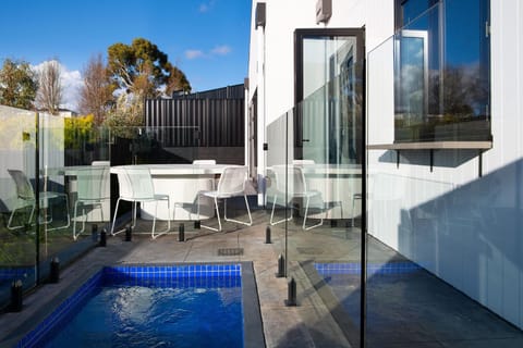 Balcony/Terrace, Pool view, Swimming pool