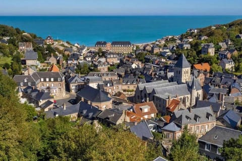 Rêve d'horizon, appartement avec vue mer. (4 pers) Apartment in Saint-Valery-en-Caux