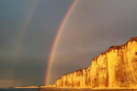 Rêve d'horizon, appartement avec vue mer. (4 pers) Apartment in Saint-Valery-en-Caux