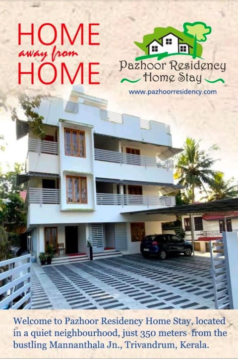 PAZHOOR RESIDENCY HOME STAY 4BHK Deluxe House in Thiruvananthapuram