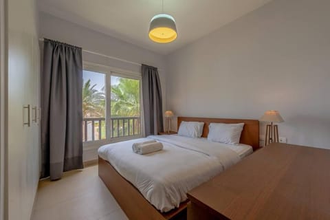 Peaceful 2-Bedroom in Waterside, El Gouna. Pool & Lagoon Condo in Hurghada