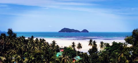 Day, Natural landscape, Mountain view, Sea view