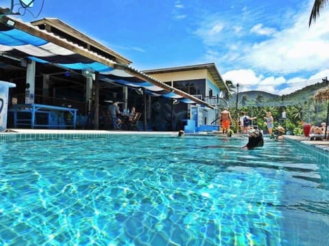 Mountain view, Pool view, Swimming pool, sunbed