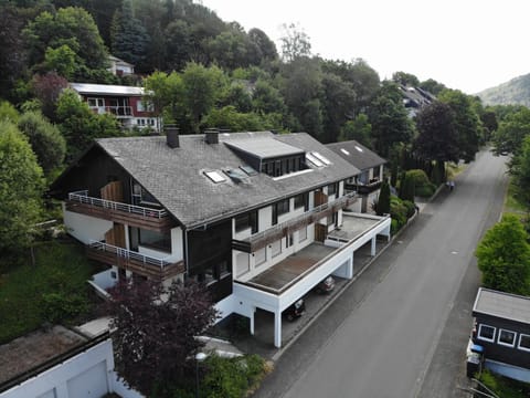 Property building, Neighbourhood, Mountain view, Street view, Parking