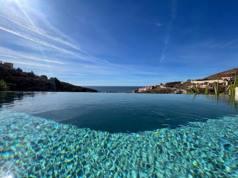 Pool view, Sea view, Swimming pool