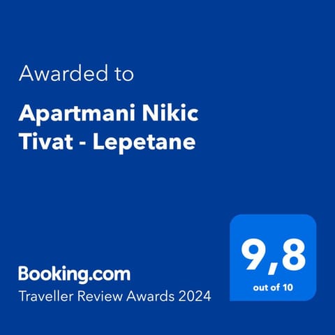 Apartmani Nikic -Tivat Apartment in Kotor Municipality