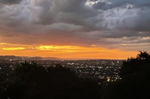 View (from property/room), City view, Sunset