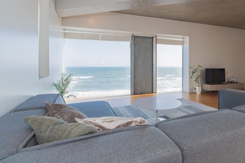 Natural landscape, Living room, Sea view