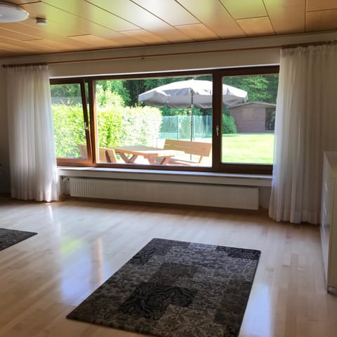 Living room, Garden view