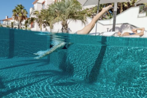 People, Swimming pool, group of guests