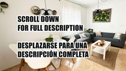 Low Price Modern Apartment Aircon & Filter Water Apartment in San Pedro del Pinatar