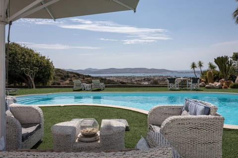 Natural landscape, Seating area, Pool view, Sea view, Swimming pool, sunbed