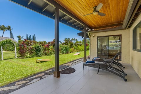 4Br 2Ba Newly Furnished Princeville Home, AC, Pool, Tennis House in Princeville