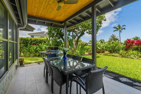 4Br 2Ba Newly Furnished Princeville Home, AC, Pool, Tennis Casa in Princeville