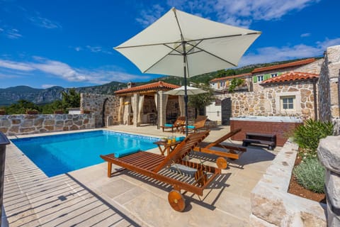 Natural landscape, Mountain view, Pool view, sunbed