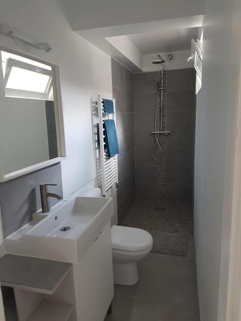 Shower, Bathroom, towels