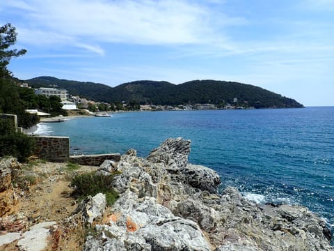 Nearby landmark, Day, Natural landscape, Beach, Mountain view, Sea view