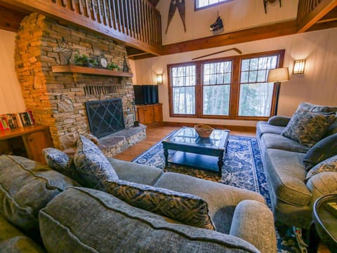 Awesome Lakefront with Outdoor Fireplace Hot Tub Dock House in Deep Creek Lake