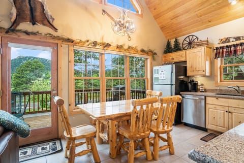 Kitchen or kitchenette, Dining area