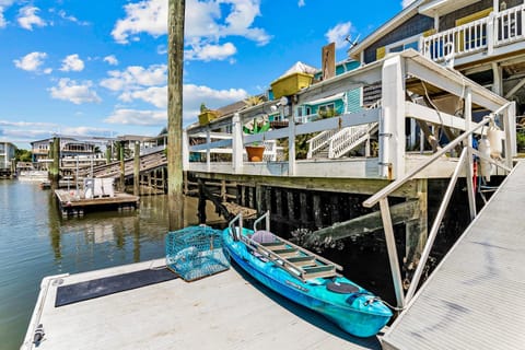 On the Intracoastal House in Holden Beach