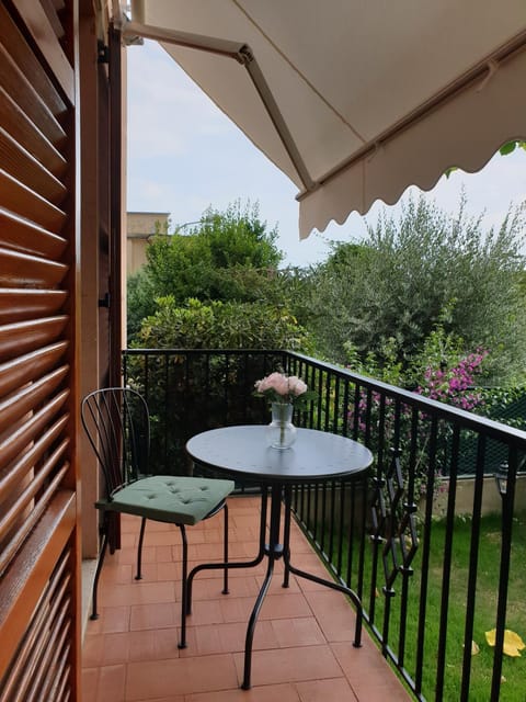 Patio, Balcony/Terrace, Garden view