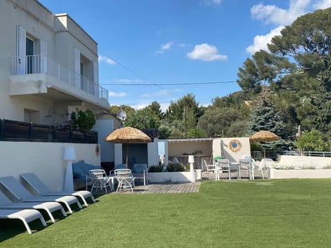 Garden, Garden view, sunbed