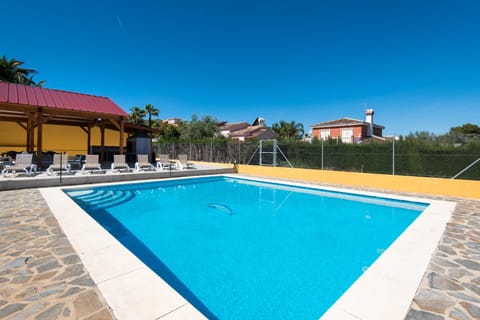 Pool view, Swimming pool, sunbed