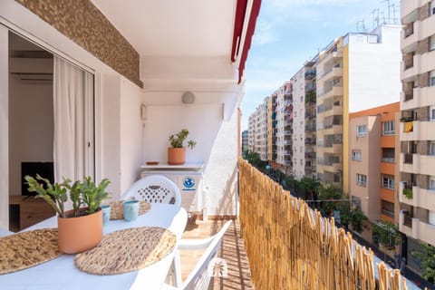 Patio, City view