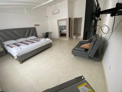 Bed, Photo of the whole room, air conditioner