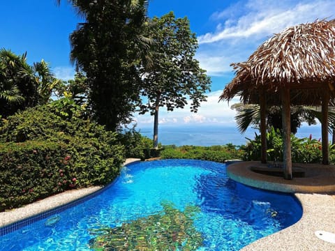 Villa for 12 Guests with private pool and SPECTACULAR Ocean View Villa in Bahía Ballena