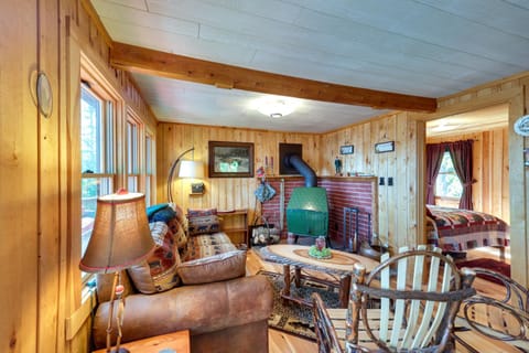 Waterfront Maine Vacation Rental with Private Dock House in Penobscot